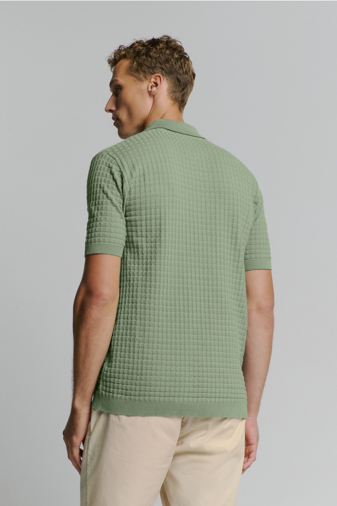 POLO MET KORTE MOUWEN 27230363 050 GREEN